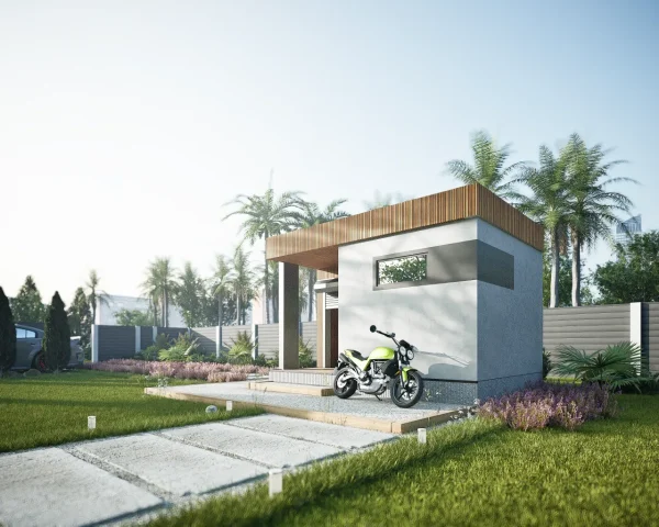 Shed E right side view 2