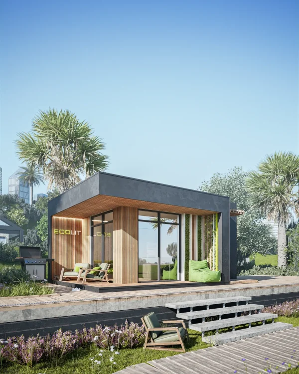 ADU E left side view