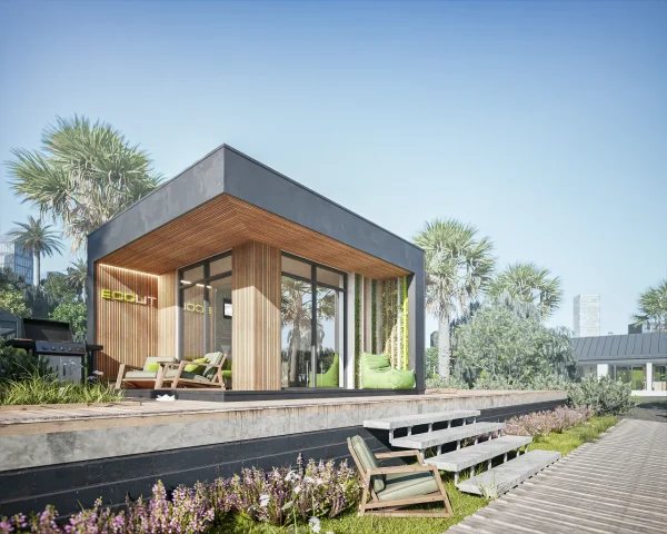 ADU E front side view